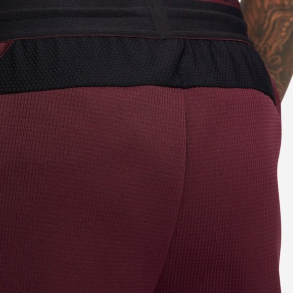 NWT [Nike] Therma Sphere Therma-FIT Burgundy Athletic Fitness Pants Men's Sz S - Picture 5 of 7